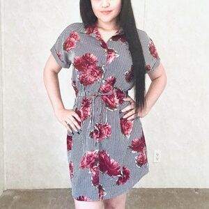 Speed Limit RETRO BUTTON UP dress